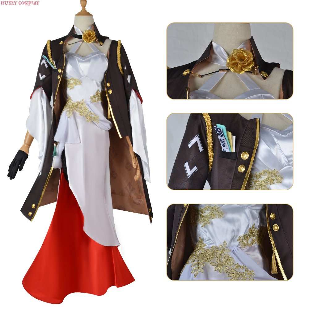 Game Cosplay,Honkai: Star Rail,Honkai Star Rail Himeko Cosplay Costume